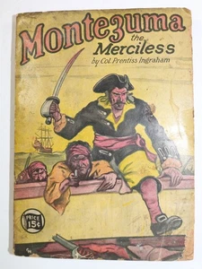 Pirate Story 2 Montezuma Merciless Prentiss Ingraham Thickbook Vintage Paperback - Picture 1 of 9