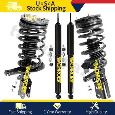 Комплект передних стоек задних амортизаторов Monroe подходит для Chevrolet Beretta 1992 года выпуска - Изображение 1 из 4