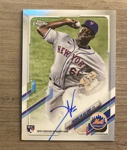 2021 Topps Chrome Rookie Auto Franklyn Kilome #RA-FK Auto RC - Bild 1 von 1