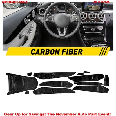 Отделка крышки приборной панели внутренней центральной консоли для Mercedes Benz C-класса GLC 2015-2018 - Изображение 1 из 4