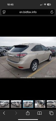 Barras transversales para equipaje portaequipajes Lexus RX350 RX450h 2010-2015 OEM Foto 1 de 4