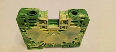 WAGO 285-137 2-Leiter Schutzleiterklemmen; Powe Cage Clamp; 35mm²; gelb/grün - Bild 1 von 4