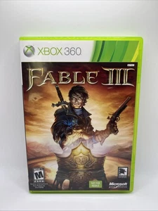 Fable III (Microsoft Xbox 360, 2010) Complete ClB Tested Working - Picture 1 of 4