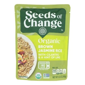 Seeds Of Change - Rice Brn Jas Cil Lime - Case Of 12-8.5 Oz - Picture 1 of 3