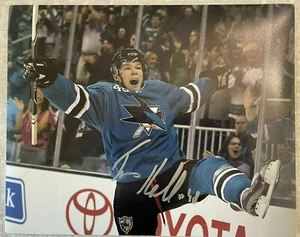 TOMAS HERTL signed SAN JOSE SHARKS 8x10 PHOTO #48 ~COA - Picture 1 of 3