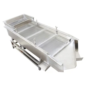 4mm&1mm Double Round Hole Sieve Linear Vibrating Screen Electric Sifter 110V - Picture 1 of 24