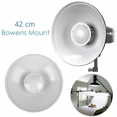 Godox 42cm Beauty Dish with Soft Light Cloth Bowens Mount For Studio Flash Light - Image 1 of 4