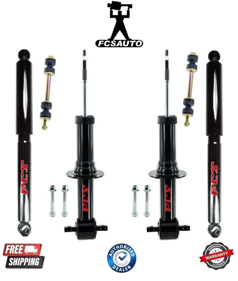 Amortiguador delantero y trasero completo con barra estabilizadora para Chevrolet Silverado 1500 GMC Foto 1 de 1