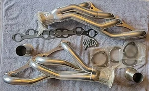 SBC Small Block 1970 Chevrolet Impala Custom Coupe 350 Ceramic Header Set - Picture 1 of 7