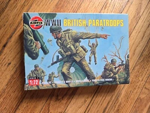 Airfix WWII British Paratroops 1:72 Series 1 01723 41 Pieces New Opened Box - Picture 1 of 6