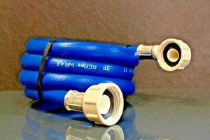 WASHING MACHINE / DISHWASHER BLUE COLD FILL INLET HOSE 1.5m - Picture 1 of 5