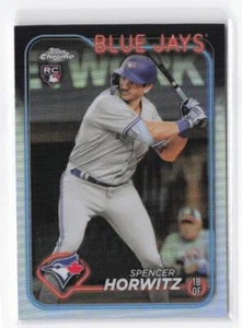 2024 Topps Chrome Spencer Horwitz RC #26 Refractor - Picture 1 of 2