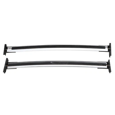 OEM NEW 08-13 GM Buick Roof Rack Cross Rails Pckg Silver W/Chrome Caps 19170765 - Image 1 of 4