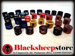 Anelli in cuoio per dread, vari colori, dreadlock made in Italy artigianato - Picture 1 of 1