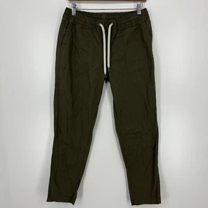 Vuori Ripstop Pants Women's S Olive Green Style #VW450 Drawstring Pockets - Picture 1 of 9
