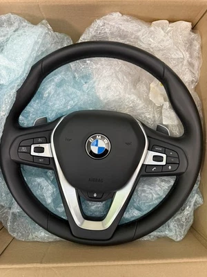 BMW X3 volante paletas volante térmico G01 2018-2021 OEM Foto 1 de 4