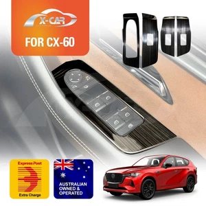 Window Control Switch Panel Trim for Mazda CX-60 CX60 2023+ Interior Protector - Picture 1 of 8