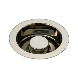 Delta 72030 Nickel Classic 4-1/2" Brass Flange & Disposal Stopper - Picture 1 of 10