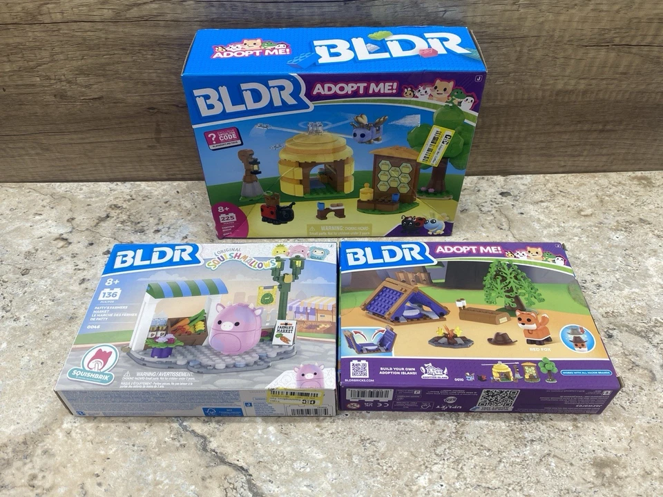 BLDR Adopt Me Coffee Shop 225pcs 0010 Jazwares Building Set Game