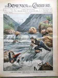 La Domenica del Corriere 25 Luglio 1909 Argentina Enrico Caruso Tour de France - Picture 1 of 1