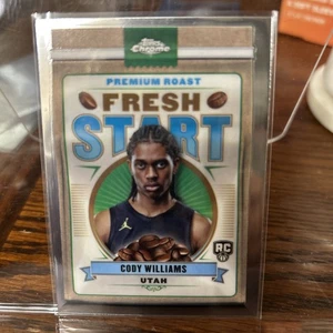 2024-25 Topps Chrome Basketball - Cody Williams Fresh Start RC #FS-8 - Bild 1 von 2