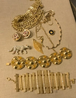 Lot Bijoux Vintage - Immagine 1 di 4