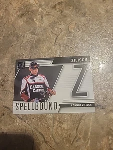 2025 Donruss Racing NASCAR Connor Zilisch Spellbound "Z” #34 Rookie - Picture 1 of 2