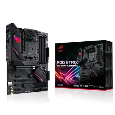 ASUS ROG STRIX B550-F GAMING, AMD AM4, ATX, 128GB DDR4, 4DIMM, DP, HDMI, PCIE B5 - Image 1 of 4