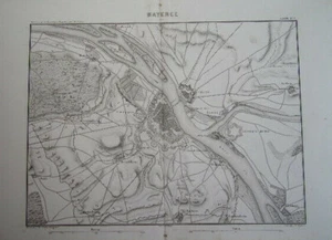 Karte von Frémin. 1840. Mainz. 37x25 - Bild 1 von 6