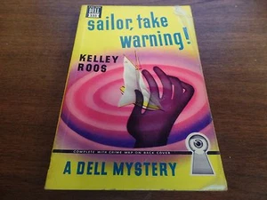 Sailor, Take Warning! Dell 1944 Mapback Mystery Novel 122915ame - Imagen 1 de 1