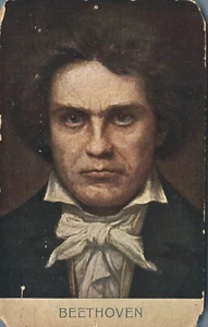 Ludwig van Beethoven Author & Composer Series #4 Holzman Postcard - Picture 1 of 2