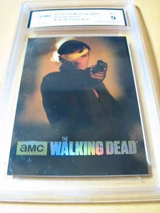 THE WALKING DEAD 2014 THE GOVERNOR FOIL INSERT # TG-06 GRADED 9 - Imagen 1 de 1