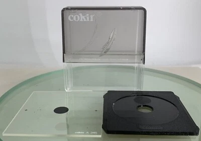 COKIN A345 DOUBLE MASK 2 CAMERA FILTER WITH CASE+CLEAN+GOOD CONDITION-545 - Image 1 of 3