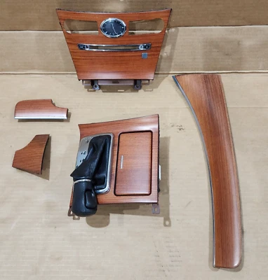 06-07 Infiniti M35 M45 Center Gear Shifter Panel & AM FM Control Panel W/ Trims - Image 1 of 4