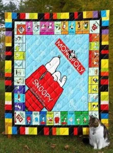 Snoo The Peanuts Cartoon 1k94 Gift Lover Quilt Blanket - Picture 1 of 3