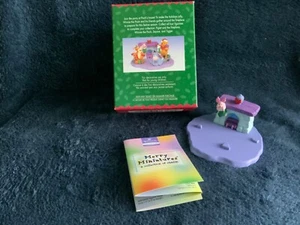 Hallmark Merry Miniatures PIGLET Ornament Christmas Pooh 1999 Vintage EUC W/Box - Picture 1 of 4