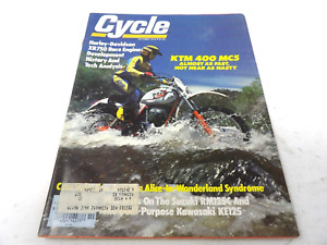 October 1978 Cycle Magazine KTM 400 MC5