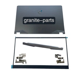 Lcd Back Cove+/Bezel+Hinge For MSI GE76 GP76 Raider 10UE/11UH/11UG/12UE/12UH US - Picture 1 of 6