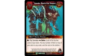 Samaku, Mano de la Tempestad WOW Trono de las Mareas Poco Común LP x1 - Tarjeta TCG - Imagen 1 de 1