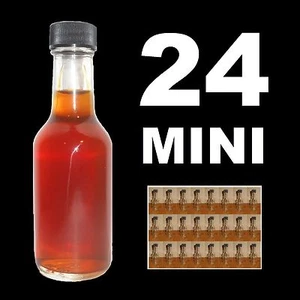 SHOOTER!! MINI BAR ALKOHOLFLASCHE 24 MINIATURPROBE WHISKEYFLASCHEN MIT KAPSELN - Bild 1 von 12
