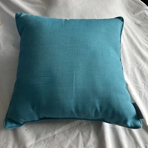 16 x 16” Pillow Perfect Teal Throw Pillow With Fill - Picture 1 of 10