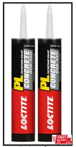 Loctite Concrete Crack and Masonry Polyurethane Sealant 10 oz. Gray (2-Pack) - Picture 1 of 2