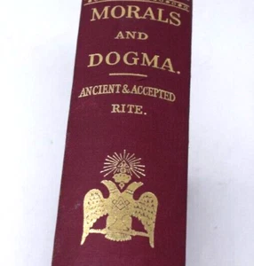 Masonic 1966 Morals & Dogma Ancient Accepted Rite Southern Jurisdiction USA HB - Picture 1 of 9