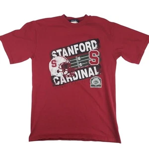Stanford Fußball T-Shirt Herren Medium Jansport rot 2009 Sun Bowl verblasster Druck - Bild 1 von 6