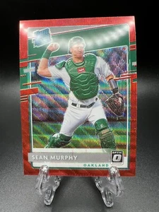 2020 Panini Donruss Optic - Rated Rookies Sean Murphy #42 Red Wave Prizm (RC) - Picture 1 of 2