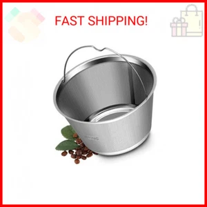 4-5 Cup Reusable Permanent Basket Coffee Filters, Coffee Filters 4 Cup, Perfect - Picture 1 of 2