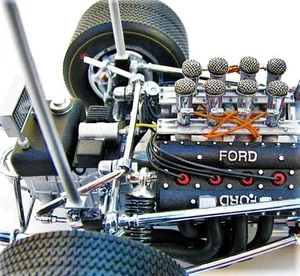 F1GP Race Car Formula 1 Vintage Classic Custom Hot Rod Model Promo - Picture 1 of 13