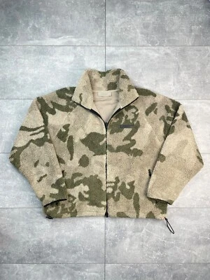 Fear of God Essentials Sherpa Fleece Jacket - Image 1 of 4