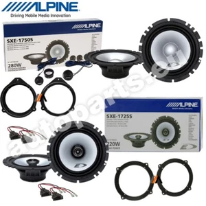 Kit 6 Casse Altoparlanti Alpine Anteriori e Posteriori per Audi A3 (8P) 3 Porte - Foto 1 di 12