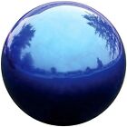 10 pouces boule de regard / globe de jardin acier inoxydable bleu neuf dans sa boîte (neuf dans sa boîte)
